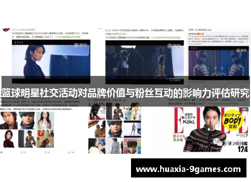 篮球明星社交活动对品牌价值与粉丝互动的影响力评估研究 篮球明星社交活动对品牌价值与粉丝互动的影响力评估研究